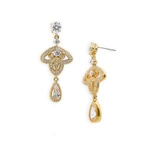  Nadri Ankara Cubic Zirconia Teardrop Earrings ( 