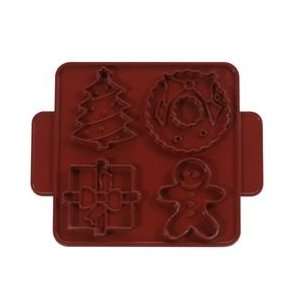  Nordic Ware Christmas/Winter Cookie Cutter Plaque Kitchen 