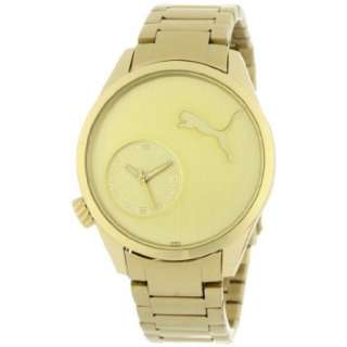 PUMA Womens PU102462003 Blink Gold Watch   designer shoes, handbags 