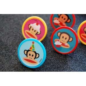  PAUL FRANK MONKEY CUPCAKE RINGS TOPPERS DECORATIONS Toys 