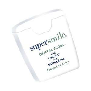 Supersmile Dental Floss (100 yards) with Calprox and 