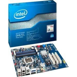  Intel Media DH67CL Desktop Motherboard   Intel H67 Express 