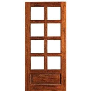 Rustic French 8/4 PB 14x80 8 Lite Solid Rustic French Door with 