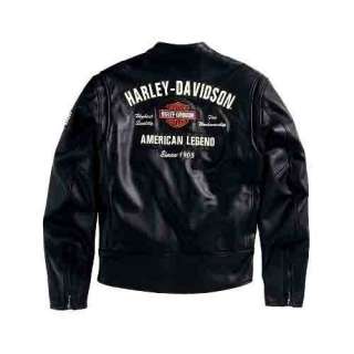  Harley Davidson Mens American Legend Leather Jacket. 98135 05VM