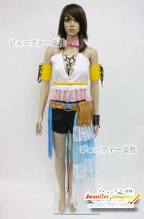 Final Fantasy X FF10 Yuna Cosplay Wig Costume  
