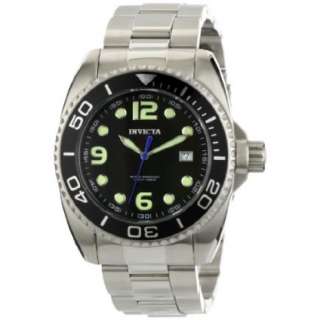 Invicta Mens 0480 Pro Diver Collection Black Mother of Pearl Dial 