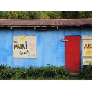  Colorful Hut, Rarotonga, Cook Islands, South Pacific Ocean 