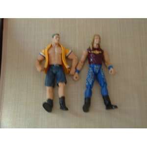  WWE John Cena and Edge Figurines 