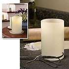 Flameless LED Candles with Timer   Vanilla Bean