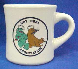 US Navy Underwater Demolition Team   Seal Association Mug Cup  