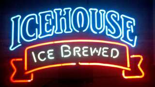 AUTHENTIC ICEHOUSE BEER NEON SIGN BAR LIGHT ICE HOUSE  