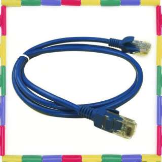 0M Blue CAT5e RJ45 Ethernet Network Lan Cable 9479  
