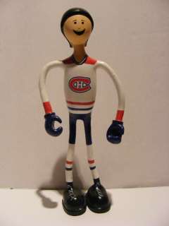   canadiens habs pvc figure Bendable NHL HOCKEY PLAYER, kid galaxy