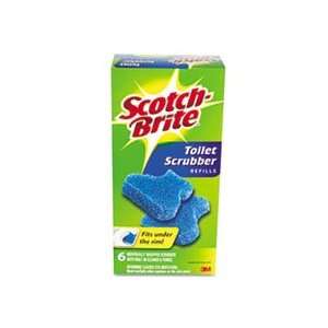   Toilet Bowl Scrubber Kit Refill, 6 Scrubbers/Pack