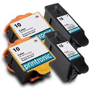   Kodak #10 Black and Color Remanufactured Ink Cartridges Electronics