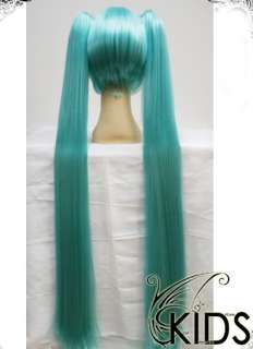 VOCALOID MIKU COSPLAY WIG COSTUME normal 120cm  