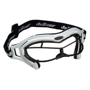  Debeer Womens Steel Lucent SI Eye Masks Goggles SILVER 