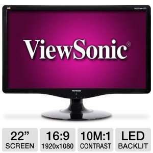  Viewsonic VA2231wm LED 22 Class Widescreen LED Backlit Monitor 