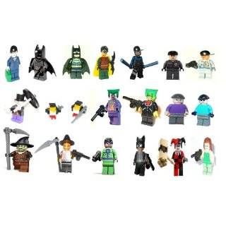lego batman includes 20 batman mini figures bruce waynn gray batman 