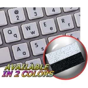 MAC ENGLISH (UPPER AND LOWER LETTERS) NON TRANSPARENT STICKERS FOR 