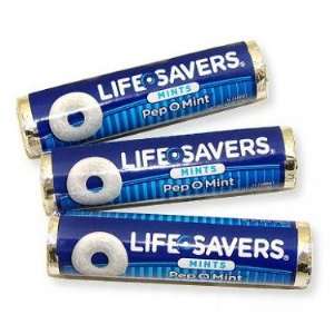 Lifesavers Rolls   PepOMint, 20 rolls  Grocery & Gourmet 