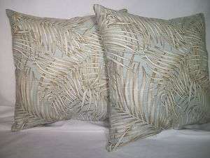 DECORATIVE THROW PILLOW / CUSHION COVERS 17 IN/ OUTDOOR  