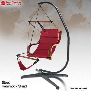Hammock C Stand Solid Steel Construction Hammock Air Porch Swing Chair 