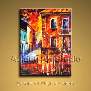   Oil Paintings Textured Palette Knife Contemporary Wall Art H948  