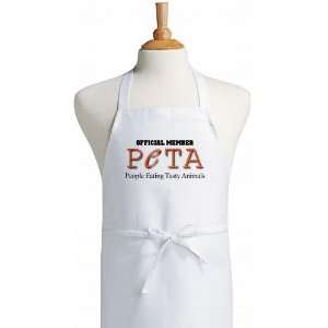    Official Member PETA BBQ Aprons For Meat Lovers
