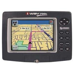  Lowrance iWay 700C Automotive GPS Navigation System GPS 