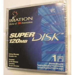  1 pack Superdisk 3.5in 120MB Pre fmt (ls 120) Electronics