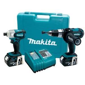  Makita LXT218 18 Volt LXT Lithium Ion Cordless 2 Piece 