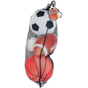  Sports Balls in a Mesh Bag   Plush Toys & Games