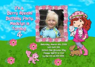 Strawberry Shortcake Floral Frame