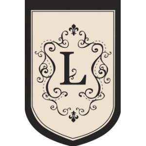  Garden Flag Monogram L by Evergreen Patio, Lawn 