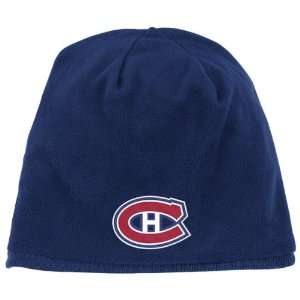  Montreal Canadiens Navy Game Day Reversible Knit Hat 