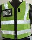 firearms instructor vest range officer ansi ii 10269 expedited 