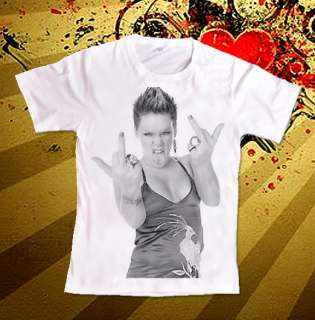 PINK Alecia Moore Lady Pop Rock Music Gaga Unisex T Shirt Sz.M  