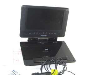 AS IS TOSHIBA SDP94SKN 9 LCD PORTABLE DVD PLAYER 022265003213  