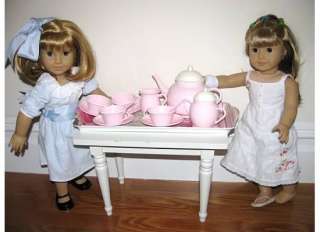 Pottery Barn Kids Girls Pink Enamel Tea Set NIB New Adorable  