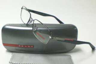 PRADA VPS 52B VPS52B SILVER 5AV 1O1 AUTH. EYEGLASSES 54  