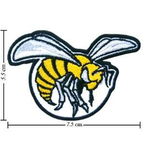  NCAA Alabama State Hornets Primary Logo Iron On Patch 