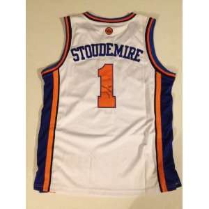 New York Knicks AMARE STOUDEMIRE Signed Autographed NBA Jersey 