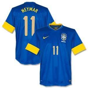  12 13 Brazil Away Jersey + Neymar 11