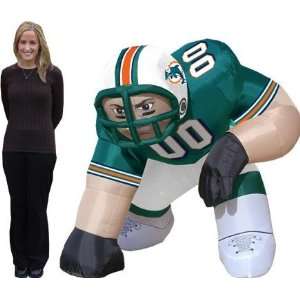  Dolphins NFL Air Blown Inflatable Bubba Lawn Figure/Football Player 