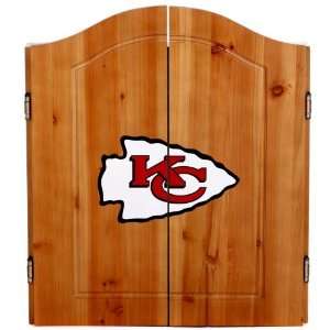  NFL Bristle Dart Board with Cabinet