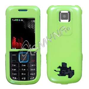  Snap On Phone Cover for Nokia 5130 T Mobile Neon Green 