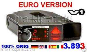 VALENTINE ONE V1 EURO RADAR DÉTECTEUR RADARWARNER TOP 978465378494 