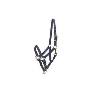 HALTER NYLON, Color NAVY; Size HORSE (Catalog Category Equine Tack 