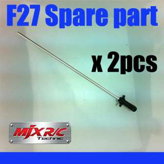 MjX rc mini F27 gyro 4CH Helicopter Main Shaft spare part replacement 